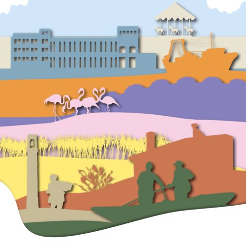 ”70 Years On. The Great Flood”: communication for the exhibition at Palazzo Roncale